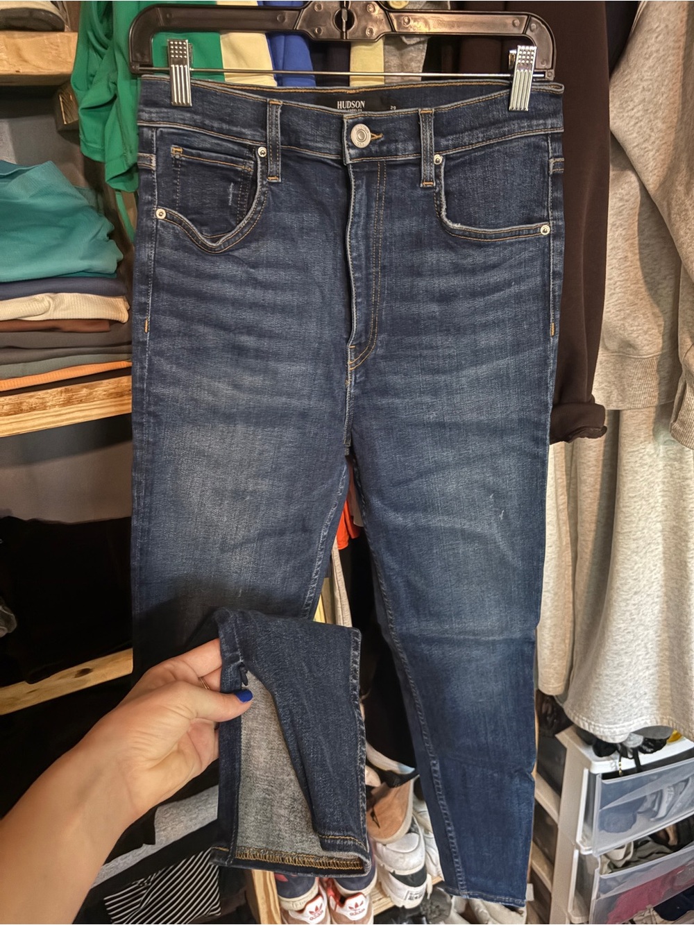 Hudson Jeans women’s Indigo Skinny Jeans
